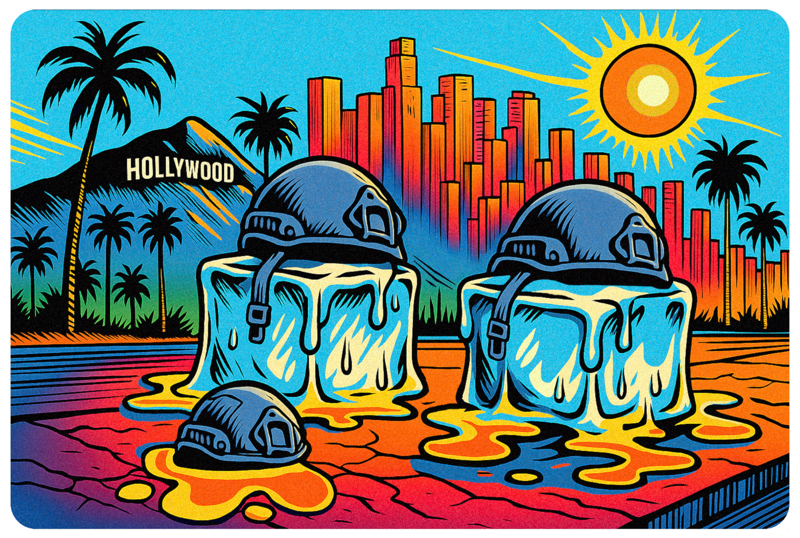 Melting in L.A. The Shirt That Started Warm Water Tees