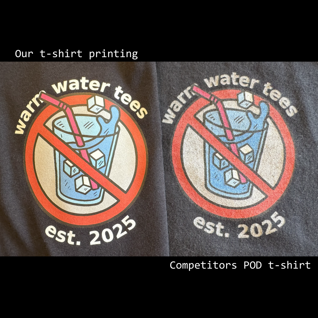 Why Quality Matters: Our Shirts vs Print-on-Demand
