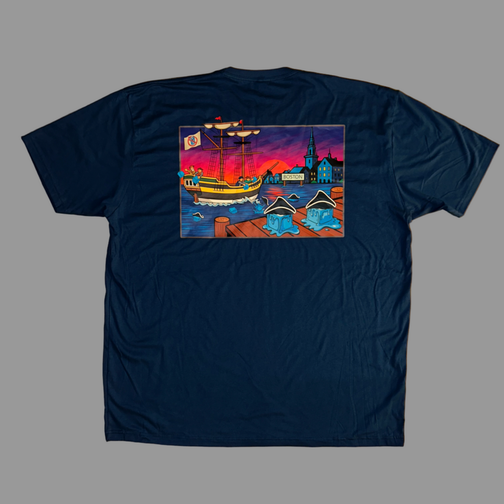 Boston ICE Tea Party T-Shirt | Everyday Activism by Warm Water Tees