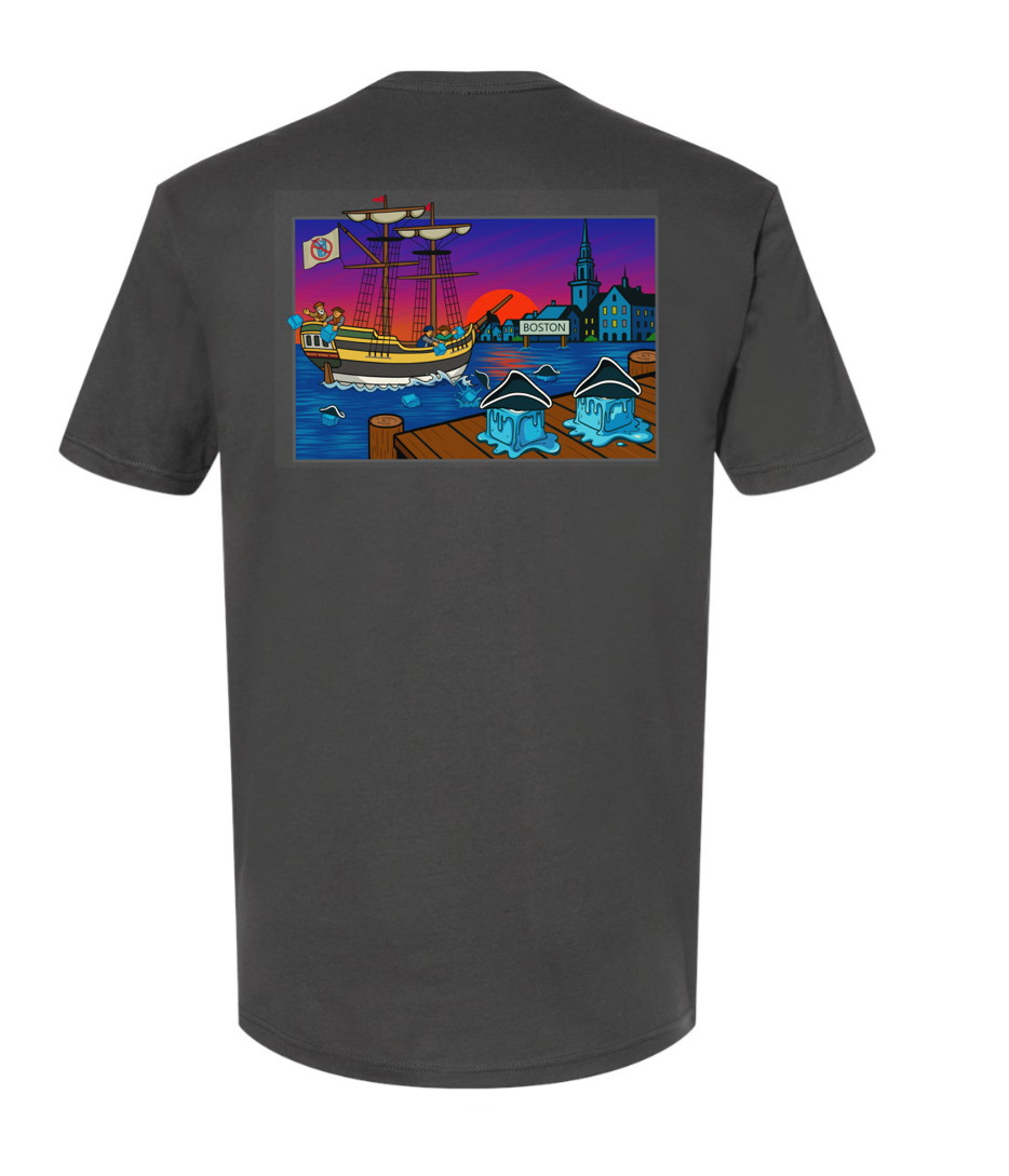 Boston ICE Tea Party | Subtle Anti ICE Apparel by Warm Water Tees