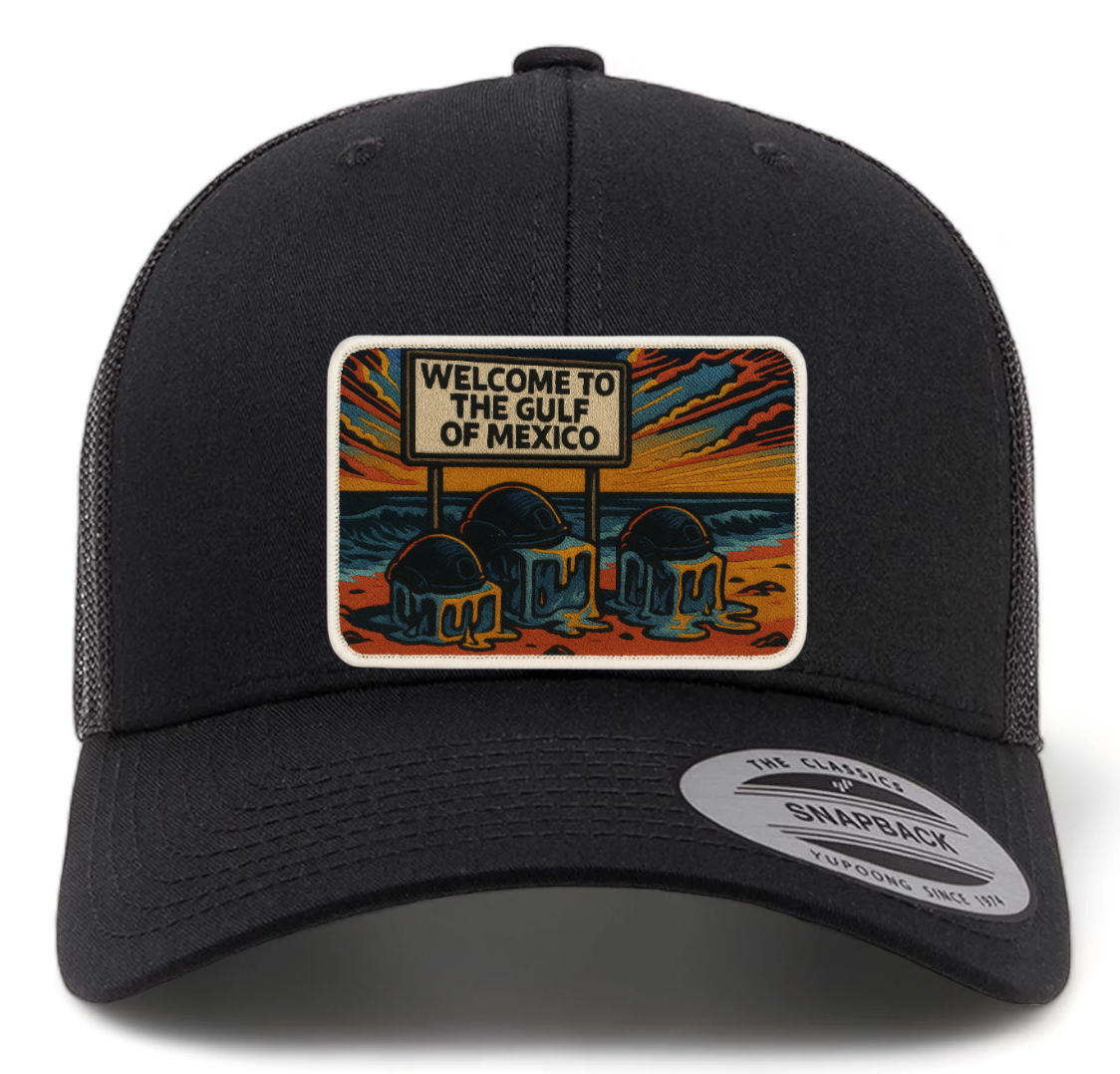 Gulf of Mexico Hat | Subtle Anti ICE Apparel by Warm Water Tee