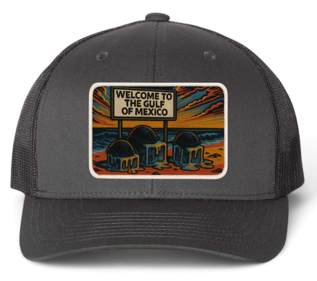 Gulf of Mexico Hat | Subtle Anti ICE Apparel by Warm Water Tee