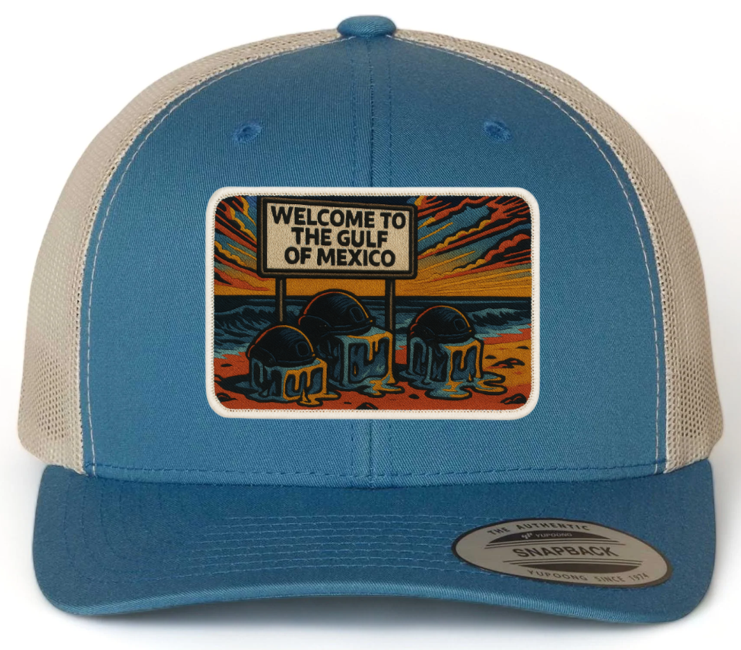 Gulf of Mexico Hat | Subtle Anti ICE Apparel by Warm Water Tee