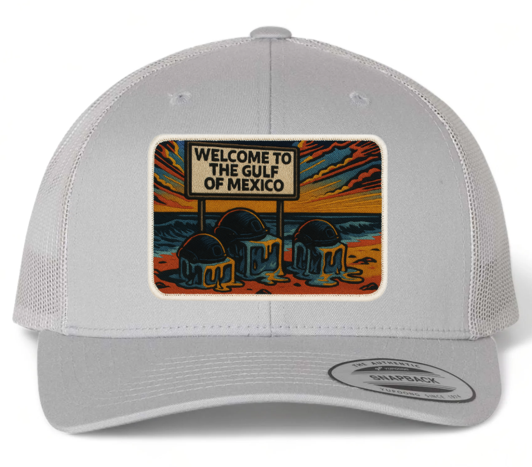 Gulf of Mexico Hat | Subtle Anti ICE Apparel by Warm Water Tee