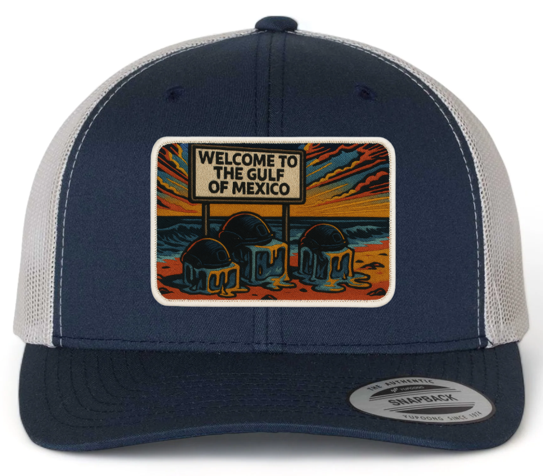 Gulf of Mexico Hat | Subtle Anti ICE Apparel by Warm Water Tee