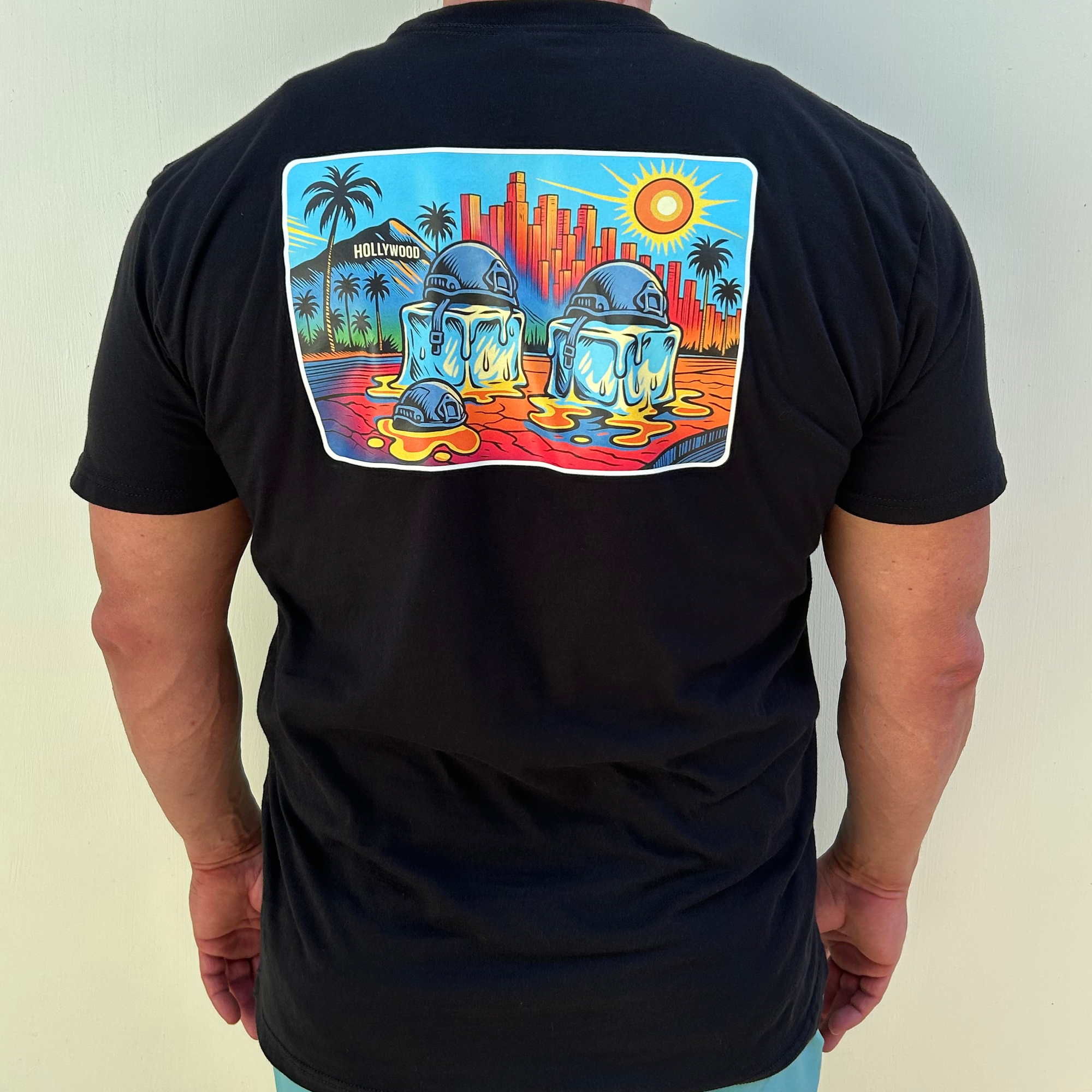 Melting in LA Shirt | Subtle Anti ICE Apparel by Warm Water Tees