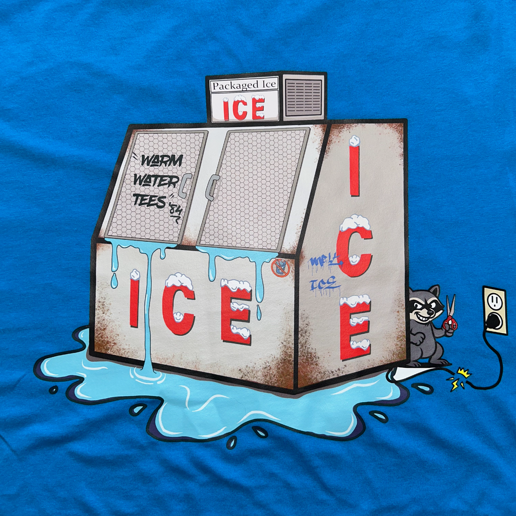 Broken Ice Machine T-shirt | Everyday Activism by Warm Water Tees