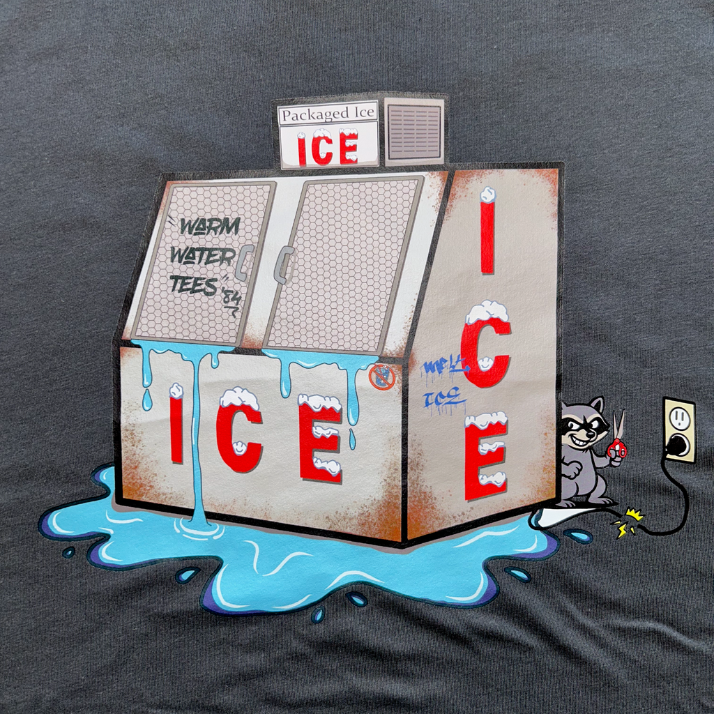 Broken Ice Machine T-shirt | Everyday Activism by Warm Water Tees