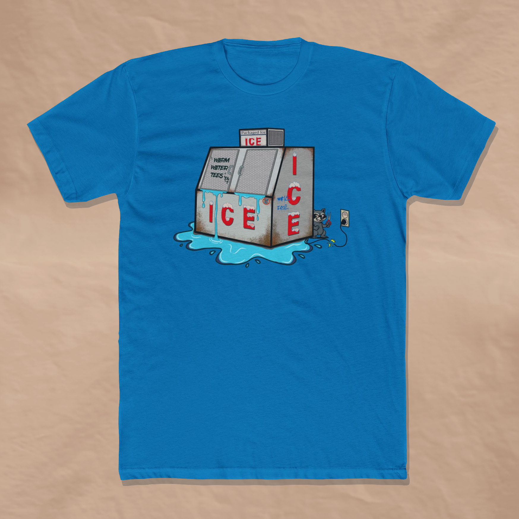 Broken Ice Machine T-shirt | Everyday Activism by Warm Water Tees