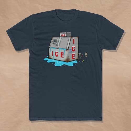 Broken Ice Machine T-shirt | Everyday Activism by Warm Water Tees