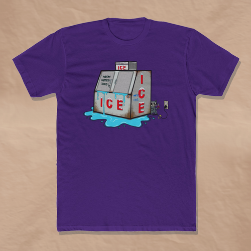 Broken Ice Machine T-shirt | Everyday Activism by Warm Water Tees
