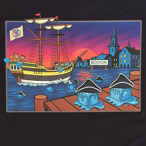 Boston ICE Tea Party T-Shirt | Everyday Activism by Warm Water Tees