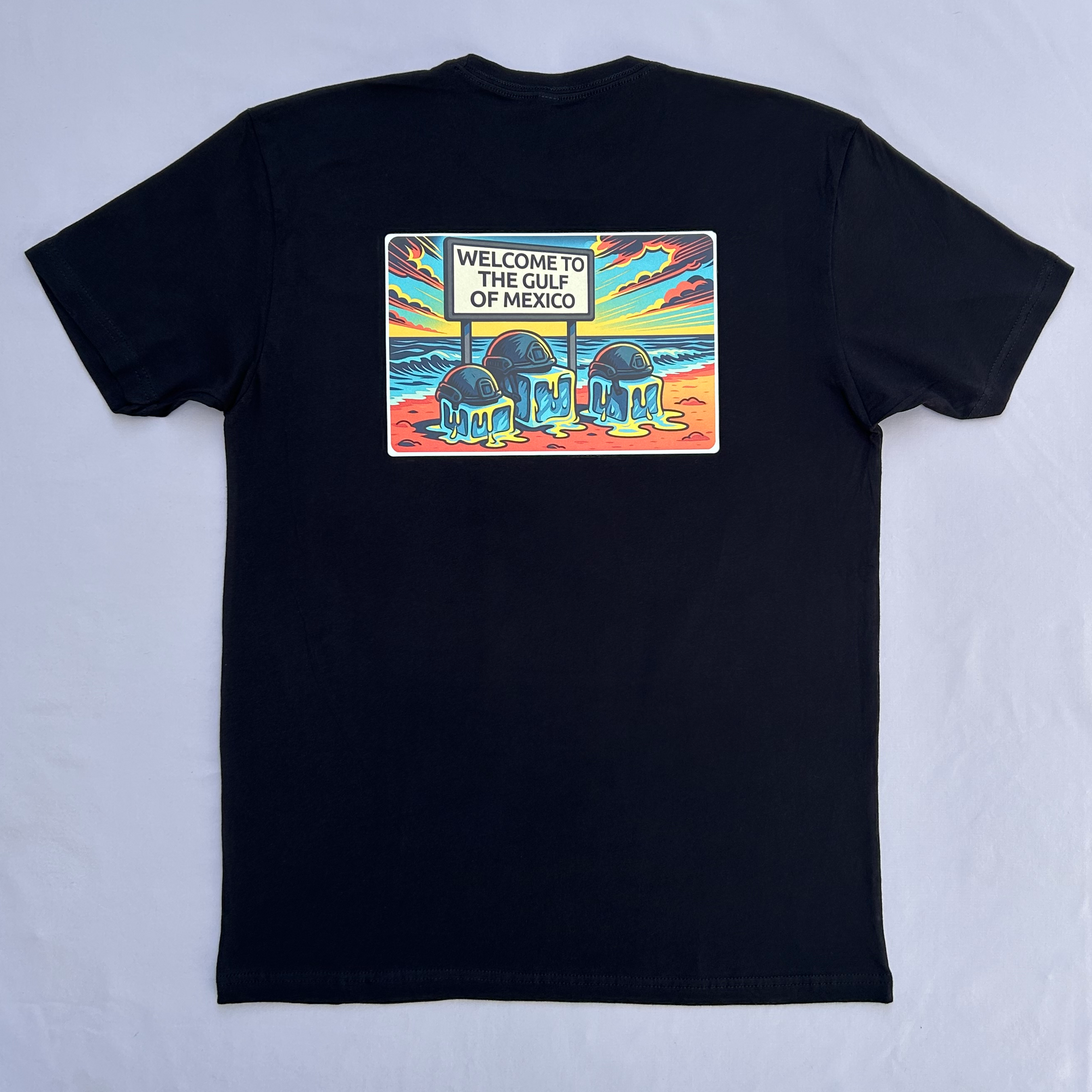 Gulf of Mexico Shirt | Subtle Anti ICE Apparel by Warm Water Tees