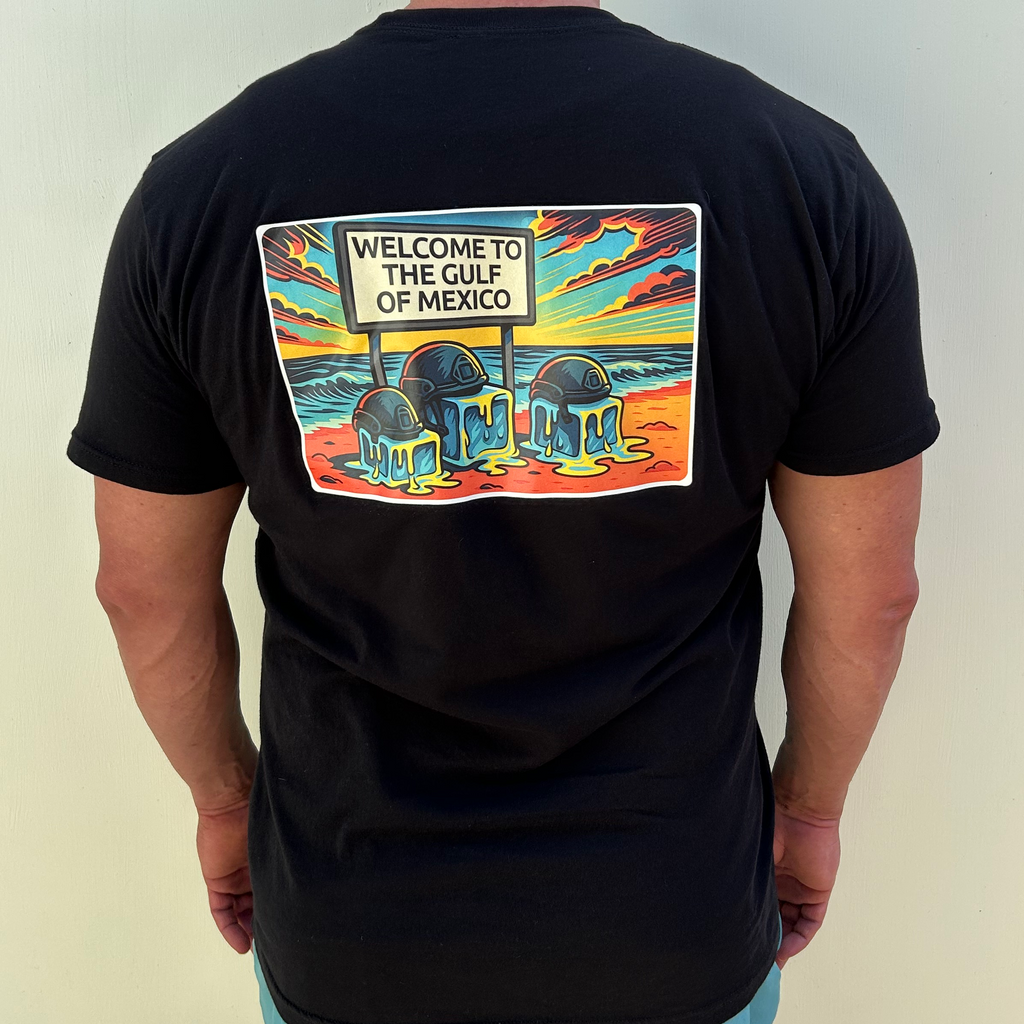 Gulf of Mexico Shirt | Subtle Anti ICE Apparel by Warm Water Tees