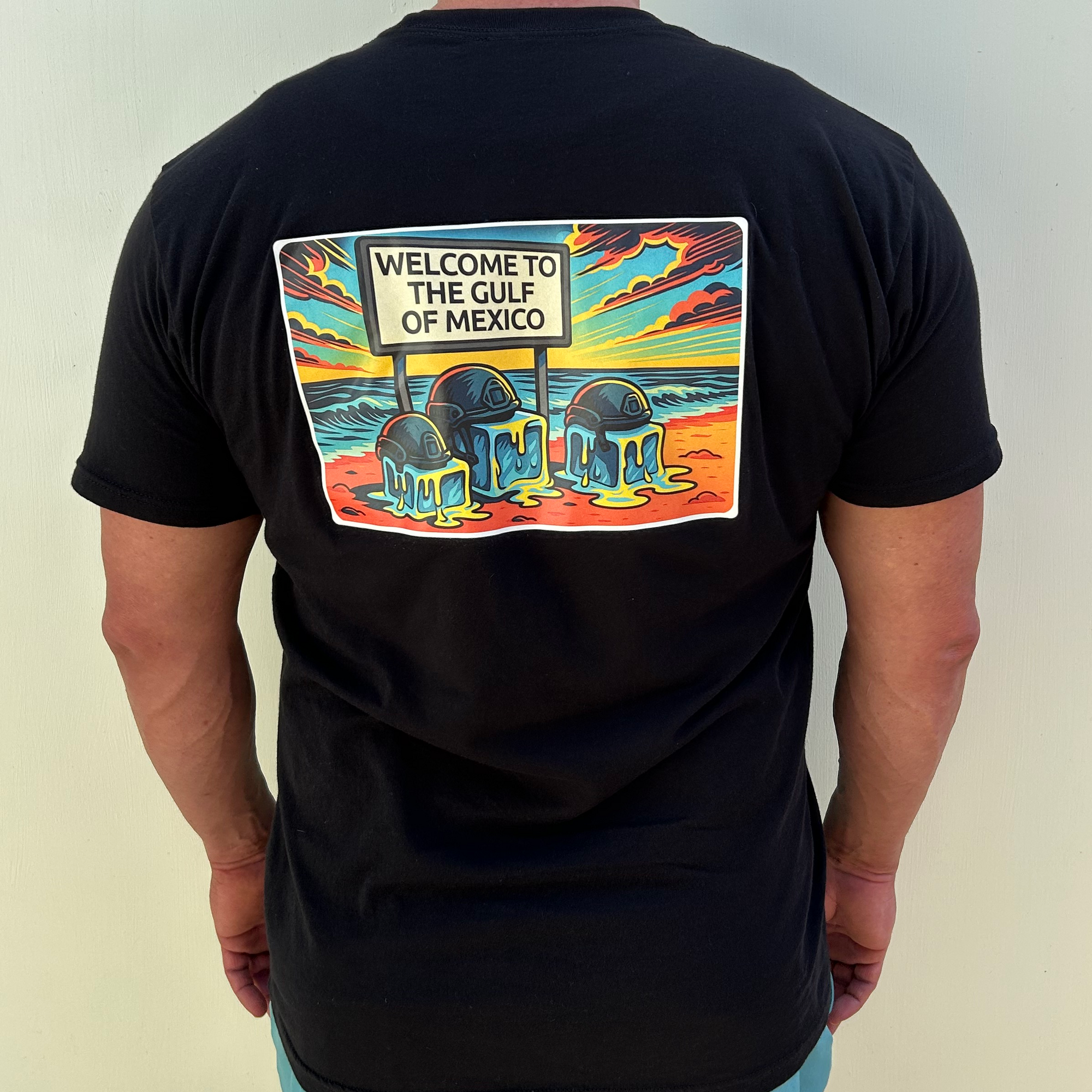 Gulf of Mexico Shirt | Subtle Anti ICE Apparel by Warm Water Tees