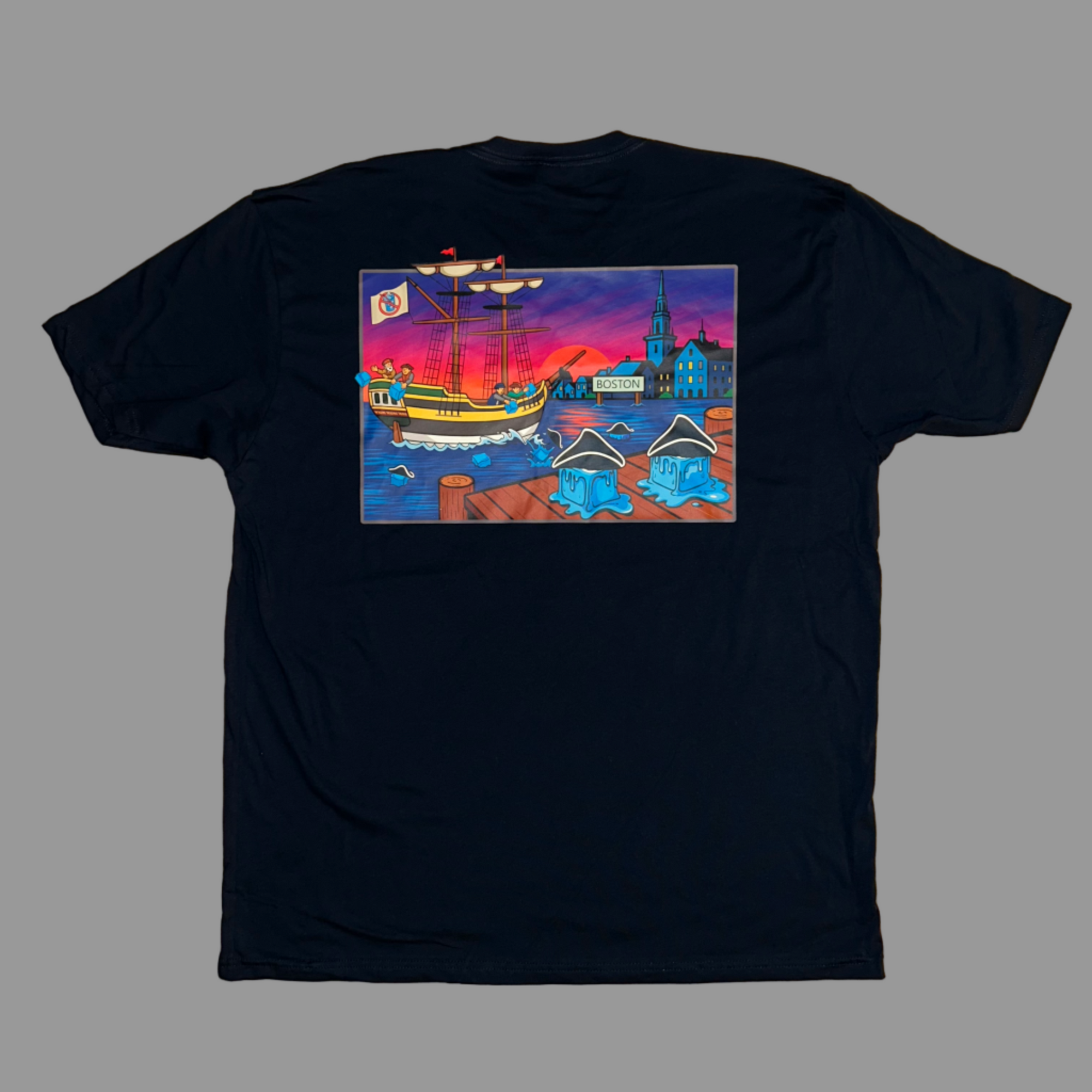 Boston ICE Tea Party T-Shirt | Everyday Activism by Warm Water Tees