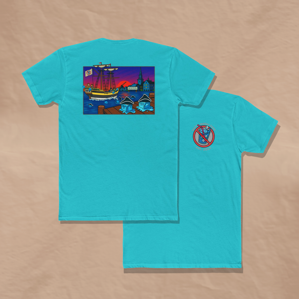 Boston ICE Tea Party T-Shirt | Everyday Activism by Warm Water Tees