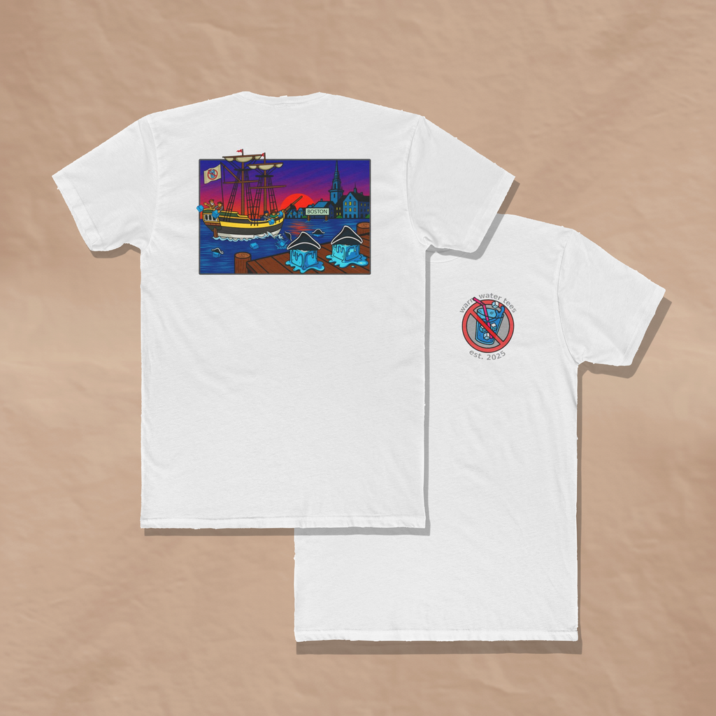 Boston ICE Tea Party T-Shirt | Everyday Activism by Warm Water Tees